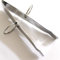 PINZA INOXIDABLE PARA CORTAR JAMON O CUALQUIER EMBUTIDO valida para emplatar sin necesidad de tocar el jamon LepantoHouse