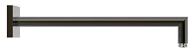 06243201KM Duscharm, Wandmontage, 40 cm x 7,4 cm x 7,4 cm, Metallic-Schwarz
