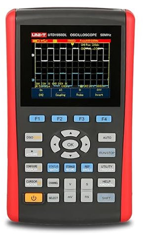 UNI-T Digitales Oszilloskop UTD1050CL 50 MHz 1 Kanal 200 Msa/s 12 kpts Displayanzahl: 3999 3,5 Zoll TFL LCD