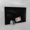 Magnetwand - schwarz glänzend RAL 9005 hochglanz - 4 Verschiedene Größen verfügbar 40 x 60 cm ; 50 x 80 cm ; 60 x 90 cm ; 50 x 110 cm (50 x 80 cm)