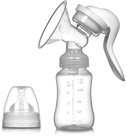 Breast Pump Manual - Very Easy to Use - Nice and Ergonomic Design (150mL) - Baby Comfort