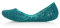 Melissa Women's Ballerina Donna Bell Paper VII 31512-01666 Ballet Flat, Green, 6 UK