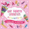 20 Servietten Einschulung Deko Mädchen mit Spruch: Wir feiern unser Schulanfang rosa zur Einschulung. Servietten Schulanfang mit Schultüte, ABC + 1+2=3 für Schulkind Tischdeko 33x33cm