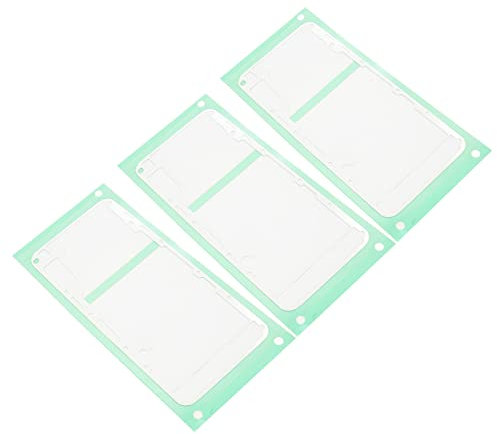 3PCS Handy-Rückseiten-Akkufachdeckel-Kleber für S6 Edge+ Plus G928, Doppelseitiger Handy-Rückseiten-Kleber, Genaue Lochposition, Einweggebrauch