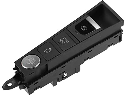 A ABSOPRO Botón De Freno De Mano Electrónico para VW Passat B7 10-14 1Pc | Color Negro, Material Plástico, Metal, Tamaño 16.5X4.4X6.2 Cm, 1Pc, Para Vw Passat Cc 08-12, Para Vw Cc 11-16