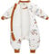 Miracle Baby Gigoteuse bébé avec Pieds et Manches détachables Pyjama d'hiver en Coton rembourré 2,5 tog pour garçons et Filles