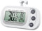 Ankilo Termometro Nevera Digital con Gancho, Termometro Nevera, Mini Termometro Congelador, Pantalla LCD, para Hogar, Cocina, Restaurantes