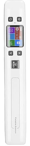 Scanner de Photos Mobile 1050 DPI pour Documents A4 au Format PDF JPG, Scanner de Documents Portable, Scanner d'images Portable USB pour la Maison et Le Bureau, Entreprise,