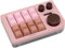 CutiePcs DOIO KB16 Aluminium-Makro-Pad Megalodon Triple Knob, VIA-kompatibel, Mini-Tastatur für Designer (Pink)