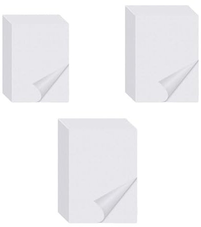 Xafrstyu 150 Stück Diamant Malpapier Trennpapier, A4/A5/A6 Diamond Painting Silikonpapier, 5D Diamond Painting Abdeckung Antihaft
