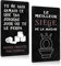 Lot de 2 - Decoration Murale Toilettes en Plaque Metal - Panneau Vintage avec Humour Citation Français - WC Drôle Panneau Pancarte Pour Maison Salle de Bain 15x30cm