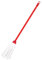 HOMESHOPA Heavy Duty Floor Cleaning Mop, Super Absorbent Cotton Head & 115cm Long Red Wooden Handle, Effective For Hardwood, Tile & Laminate Floors