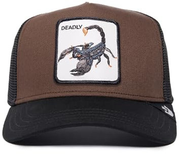 Goorin Bros. Trucker V2 Deadly Scorpion Coffee/Black