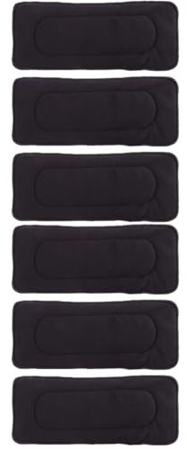 minkissy 2 Sätze Nano Bambuskohle Windeln Windelunterlage Für Babys Wiederverwendbare Windeleinlage Inkontinenz Bettauflagen Matratzenbezug Windeleinlagen Waschbare Babywindel 3 Stück * 2