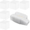 Amexo 50 Stück Klare Geschenkbox 6x6x6cm Würfel Geschenkboxen mit Schutzfilm PVC Hochzeitsbevorzugungskästen Schokoladen-Süßigkeiten-Box für Geburtstage Weihnachten Valentinstag Babypartys