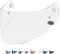 Everalo Kompatibel mit Hjc Is 16 Visier - CS15 - FG15 - FS11 - HQ1 - TR1 - CLSP - CLST 2 - CSR1 - HJ09 - Helmvisier Hj 09 - Anti-Kratzer und Anti-Beschlag (Klar)