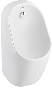 Roca A3590J4000 Urinoir électronique Rimless Proton, alimentation postérieure, 4 piles alcalines, couleur blanche