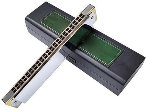 Mundharmonika-Set Tremolo Mundharmonika Professionelle Verwenden Armonica 21 Löcher Mund Orgel Solo Musical(F Tone)