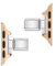 Italian Charm Bracelet Apple Watch Band Connectors Compatible for Apple Watch Strap Adapter Replacement Link Attachment for iWatch - SE,Series 4,5,6,7,8,9,10,Ultra Cases(44/45/46/49mm),Rose