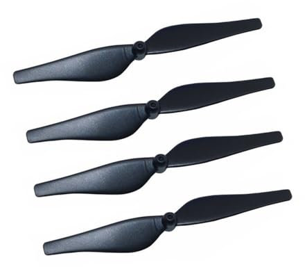 Drohnenzubehör, 4 Stück, Propeller-Propeller-Ersatzteile, für Tello-Drohnen-Zubehör, austauschbar (Nero)