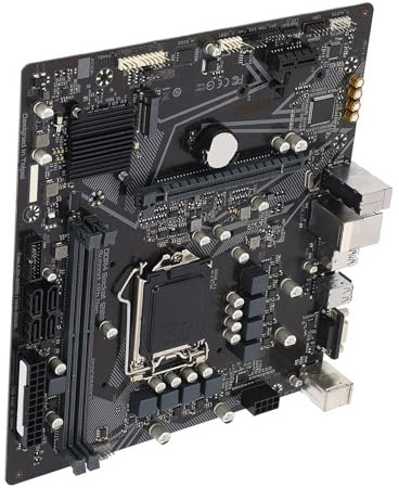 Fabater Scheda Madre da Gioco H510M-S2 con Standard PCI-E 4.0 per Processori CPU Serie Core, Supporta DDR4 a 2, Ideale per L'uso Domestico
