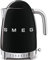 Smeg KLF04BLUK Jug Kettle, LED Display, 7 Temperature Settings, Acoustic Alarm, 3KW, 1.7L, Black