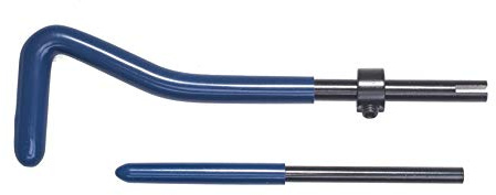 SW-Stahl 84039L Einbauhaken & Zapfenbrecher M6, Gewindereparatur-Werkzeug | Präzisions-Einbauwerkzeug für Drahtgewindeeinsätze M6, robustes Werkstatt-Zubehör für Metallgewinde & Montagesätze