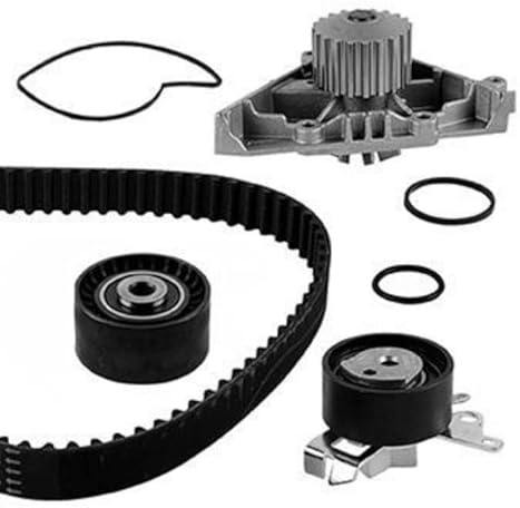 GRAF KP862-1 Wasserpumpe + Zahnriemensatz Zähnezahl: 20 mit Dichtung kein Dichtmittel verwenden Kompatibel mit PEUGEOT 206 Schrägheck 2A/C 206 CC 2D 307 CC 3B 307 3A/C 407 SW 6E