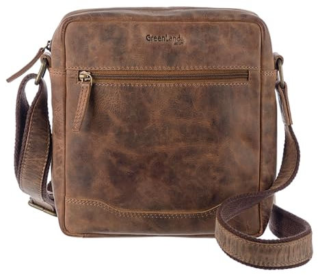 Greenland Nature Montenegro Umhängetasche Leder 21 cm