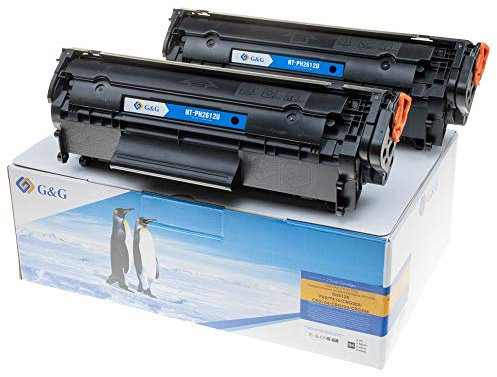 G&G Toner kompatibel zu HP 12AD / FX-10/703 für HP Laserjet 1010,1012,1015,1020, Canon FAX, Telekom Fax