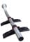 Barre de fixation pour garde-boue Ø 42 mm/830 mm + support d'aile pour camion remorque