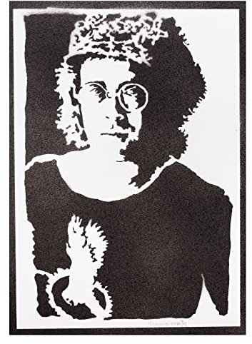 moreno-mata Echtes Handgemachtes Graffiti Elton J... Musik Aesthetic Poster & Kunstdrucke Bilder Plakat Handmade Deko Wandbilder Wohnzimmer Wanddeko Geschenke für Männer und Frauen