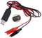 LEXIANG Universal QC3.0 USB to 5V 6V 8.4V 12V AA AAA 9V Battery Eliminator Can Replace 4-8pcs AA AAA Batteries Adjust Voltage Power Supply Cable