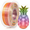 iSANMATE PLA Silk Filament 1.75mm, Multicolor Rainbow Seide PLA Filament 3D Drucker Filament 1 kg Spule, Maßgenauigkeit /- 0.02 mm