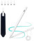 Stylus Pen for iPad 2018-2025, ipad Pencil Compatible Apple iPad 11 A16/10/9/8/7/6th Gen, Pro 12.9/11/13 Inch, Air 3/4/5/M2/M3/M4, Mini 5/6, with 2x Faster Charge, Tilt Sensor, Palm Rejection