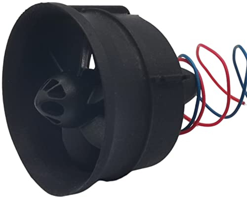 30mm mini EDF Ducted Fan 6 Blades with Micro Brushed Motor 1S 4.2v 50g Thrust for RC Airplane Jet Model (CCW)