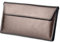 FORRICA Portafoglio Donna Grande Minimalista Portamonete Sottile Elegante Pochette Portafogli Pelle con Porta Carte Removibile Bronzo