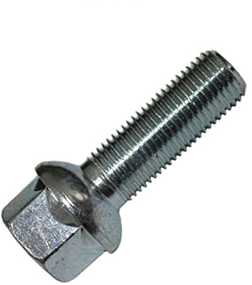 1x Radschraube Radbolzen Kugelbund M14x1,5 43mm kompatibel mit Skoda VW