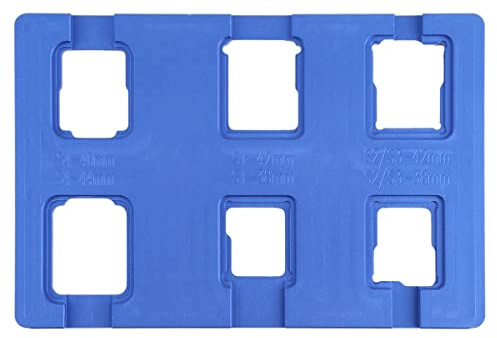 Wigento 6 in 1 LCD Display Reparatur Halterung für Apple Watch Series 1/2 / 3/4 Werkstatt Profi Zubehör