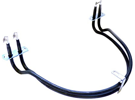Place4parts Half Moon Fan Oven Element for Neff U1721N0GB/02, U1721N2GB/01, U1721N2GB/05