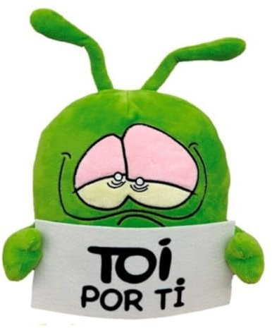 BOLLY-TOIS Plüschfigur aus der Kollektion BOLLYCAO Modelle zur Auswahl: TOI NAMORAO - TOI FÜR SIE - TOI DIE ICH NICHT SEHE, 20 cm - Offizielle Lizenz - für alle Altersgruppen + 0 Monate (von Ihnen