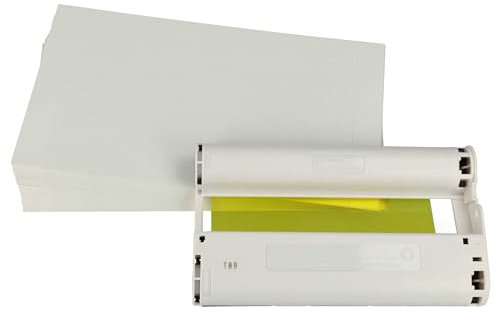 vhbw Druckerkartusche Cyan/Magenta/Yellow kompatibel mit Canon Selphy CP1500 Fotodrucker (kompatibel)