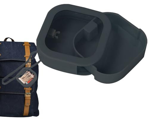 BommFu Haargummi Organizer Boxen | Tragbarer Reise Haar Accessoire Aufbewahrungs Organizer Für Mädchen Und Damen Haargummi - Für Haargummis Aufbewahrung Klein Aufbewahrungsbox - Organizer