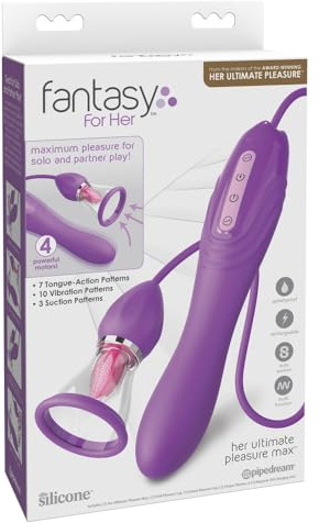 Pipedream Fantasy For Her Her Ultimate Pleasure Max, Purple, 22,9 cm