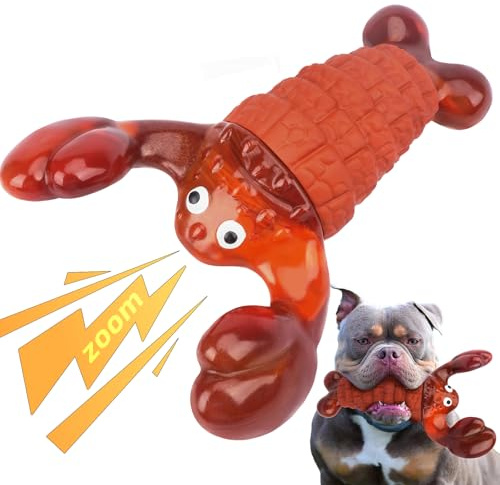 Jouets pour chiens à mâcher agressifs, jouets interactifs à mâcher pour chiens de grande taille, jouets couineurs indestructibles pour les garder occupés, jouets robustes pour chiens de taille
