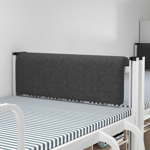 Bed Headboard Cover Reading Pillow Single/Double/Queen/King Size Bed Head Cover Thickening Slipcover Wooden/Iron Bed Backrest Cushion Dust-proof Protector With Removable Cover(80 × 25 × 5 cm,8#)