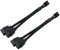 ANCLLO 2PCS Placa Base Divisor USB 9Pin USB 2.0 Divisor de Cabecera 1 a 2 Placa Base Cable de Cabecera USB