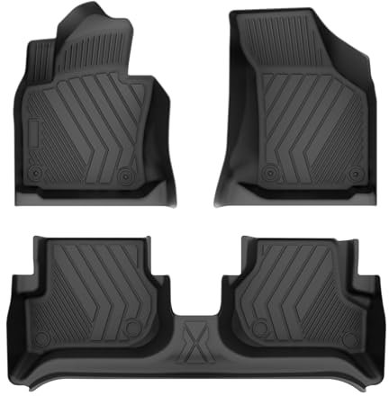 Fesuda Gummimatten Auto Set Passend für VW Golf 6 2008-2012, Gummi Fussmatten Auto Gummimatte