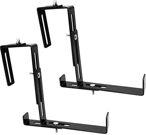 Yardwe Ringhiera Per Vasi Da Fiori 1 Paio Di Portavasi Da Fiori Per Balcone Robusti E