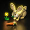 BrickBling Led Licht Set Kompatibel mit Lego 31162 Cute Bunny (Kein Modell), Dekorationsbeleuchtungsset Compatible with Lego Cute Bunny 31162 Kreative Spielzeug